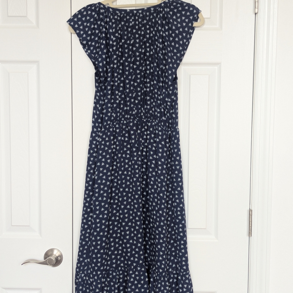 J.crew Mercantile Ruffled Flutter Sleeve Sundress Size S - Picture 2 of 7